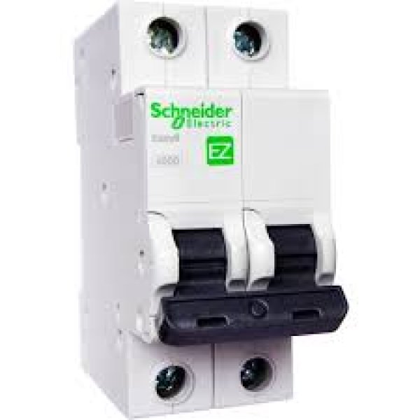 Автоматичний вимикач Schneider Electric EZ9F34263 Easy9, 2p, 63A - EZ9F34263