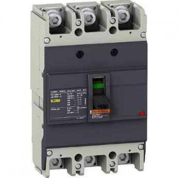 Автоматичний вимикач Schneider Electric EZC250N 3P3T 25кА 160A - EZC250N3160