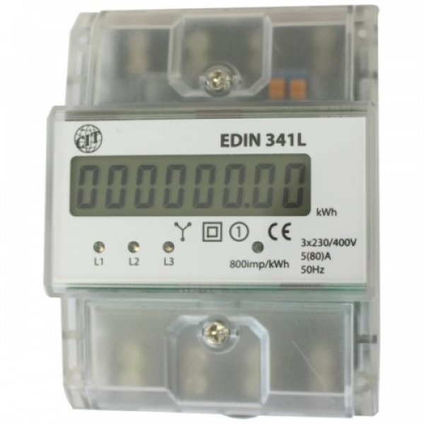 Електролічильник EDIN 341 L, SEZ - HRN_341L