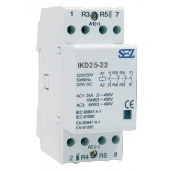 Модульный контактор SEZ IKA 25-40-(IKA25-40) - IKA25-40