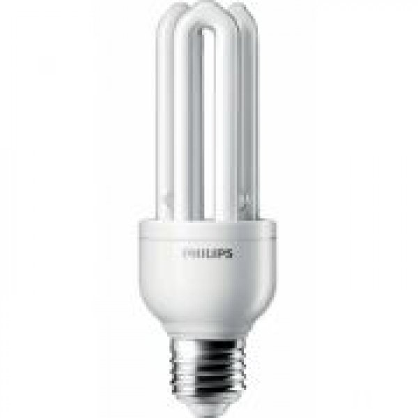 Энергосберегающая лампа 14Вт Philips Economy 6500K, Е27 - 10019109